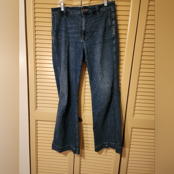 JCrew Wide Leg Jeans - Picture 1 of 3